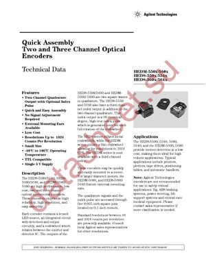 HEDS-5540-A06 datasheet  